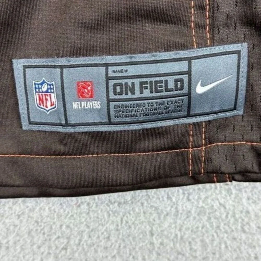Cleveland Browns Jersey Shirt Mens Small Odell Beckham Dawg Pound On Field Nike